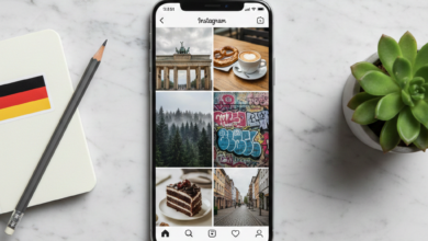 instagram feed german